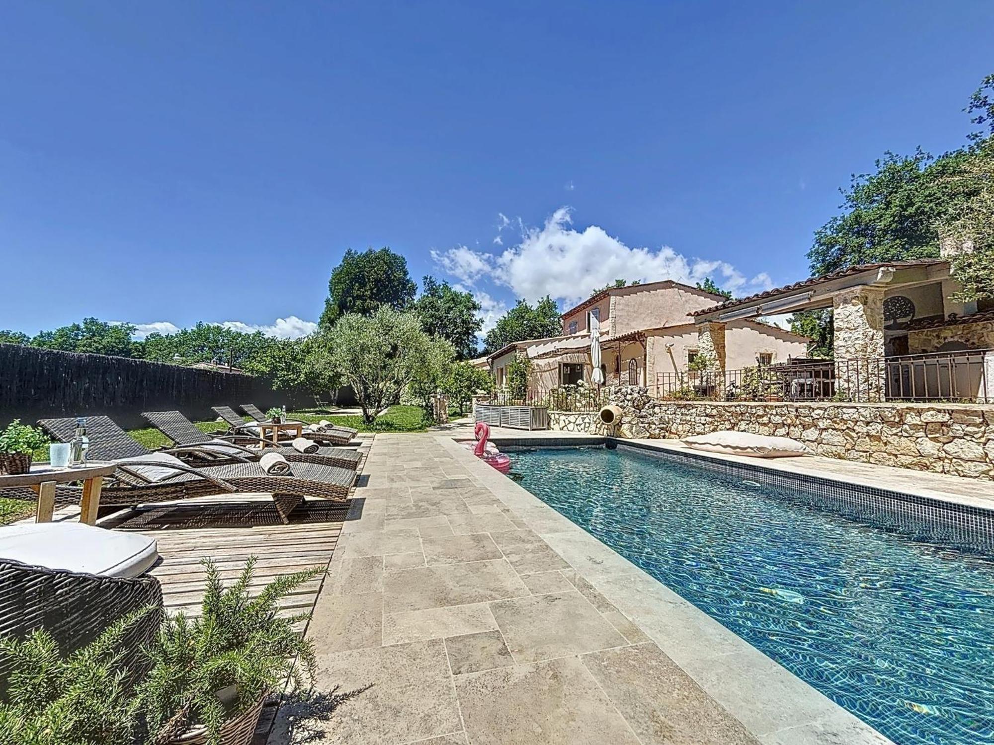 Villa Celadon Valbonne - Piscine Εξωτερικό φωτογραφία